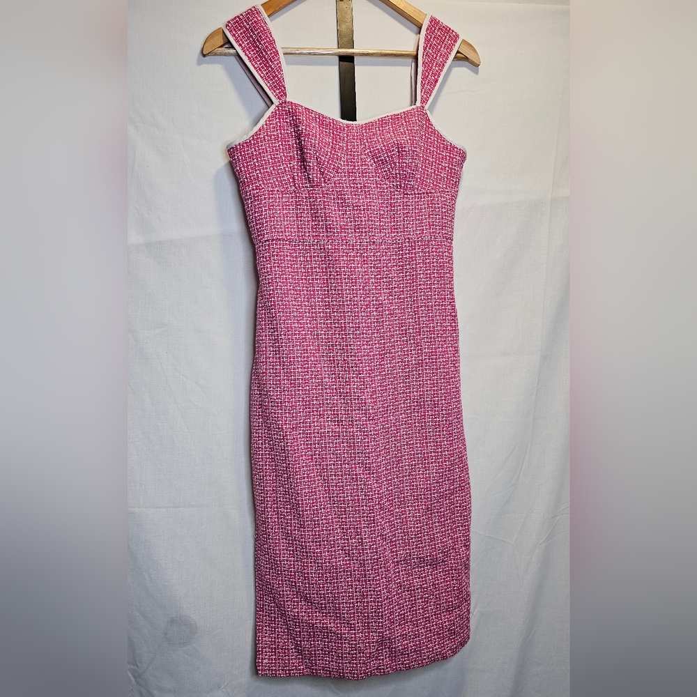 Nicole Miller pink tweed Sheath Dress Legally Blonde